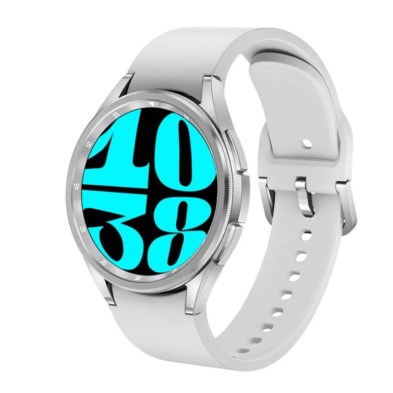 Samsung JS Smart Watch 6 Classic 1.39 Inch Sport Smart Watch Nfc IP67 Silver